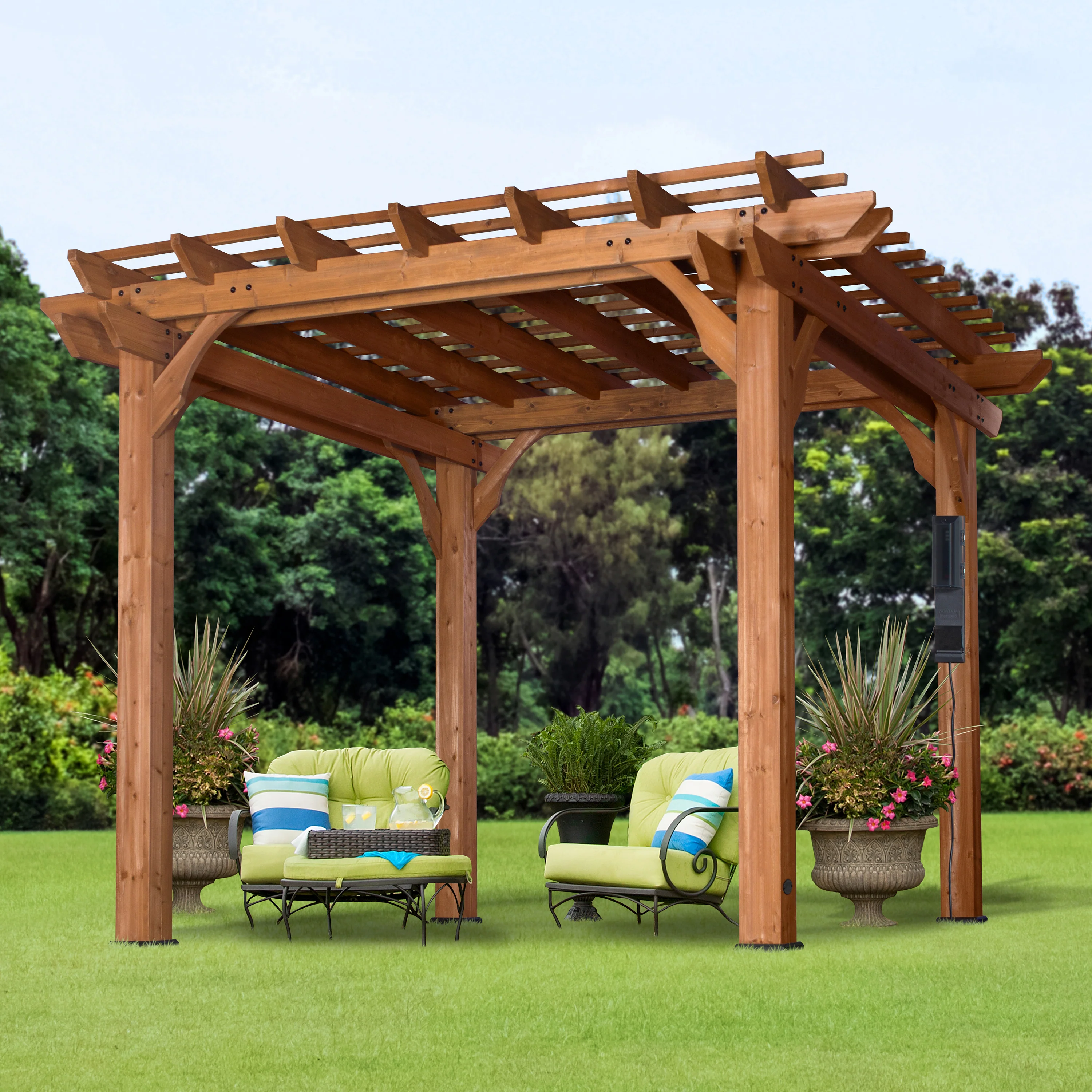 Beaumont 10ft x 10ft Pergola - Image 5