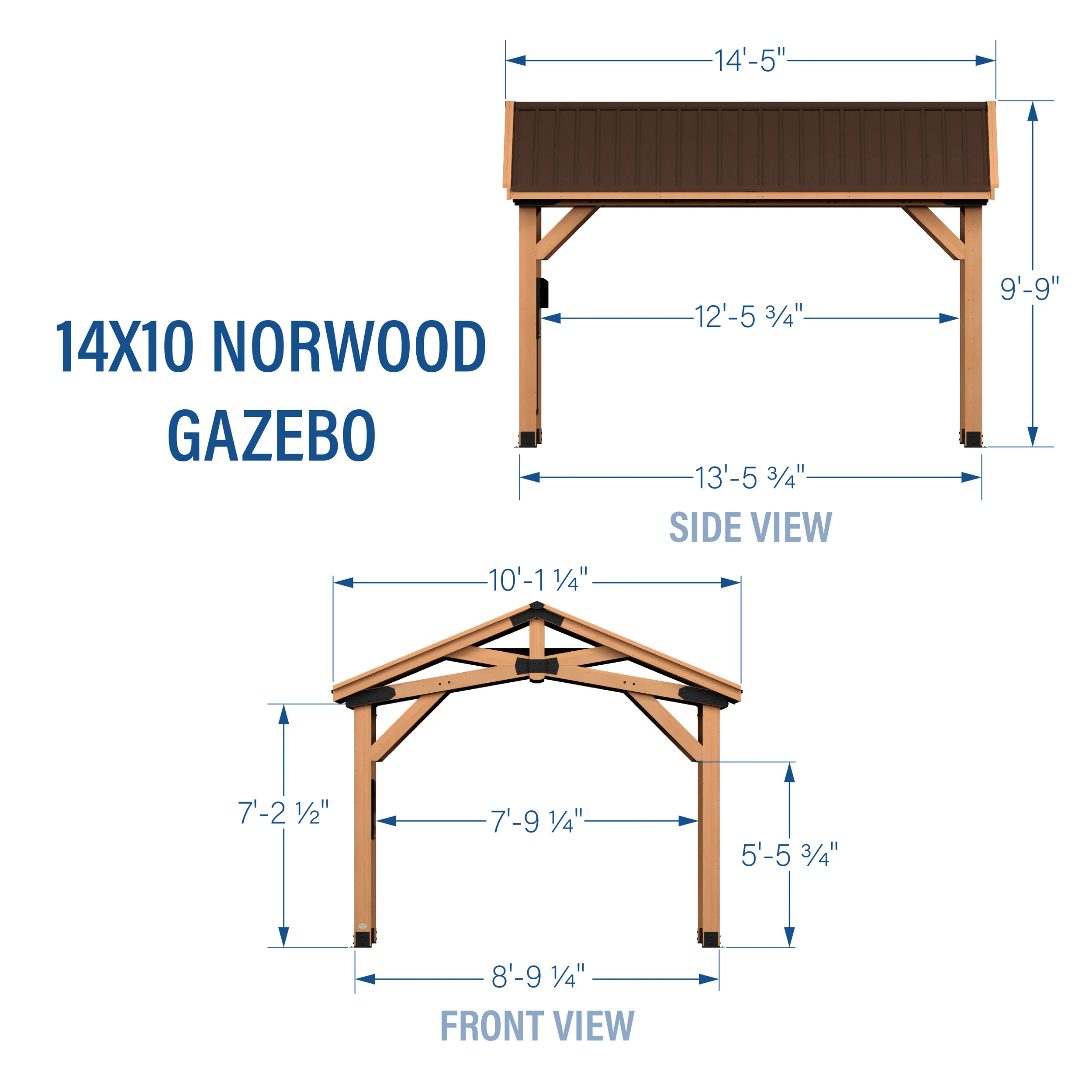 Norwood 14ft x 10ft Gazebo - Image 17
