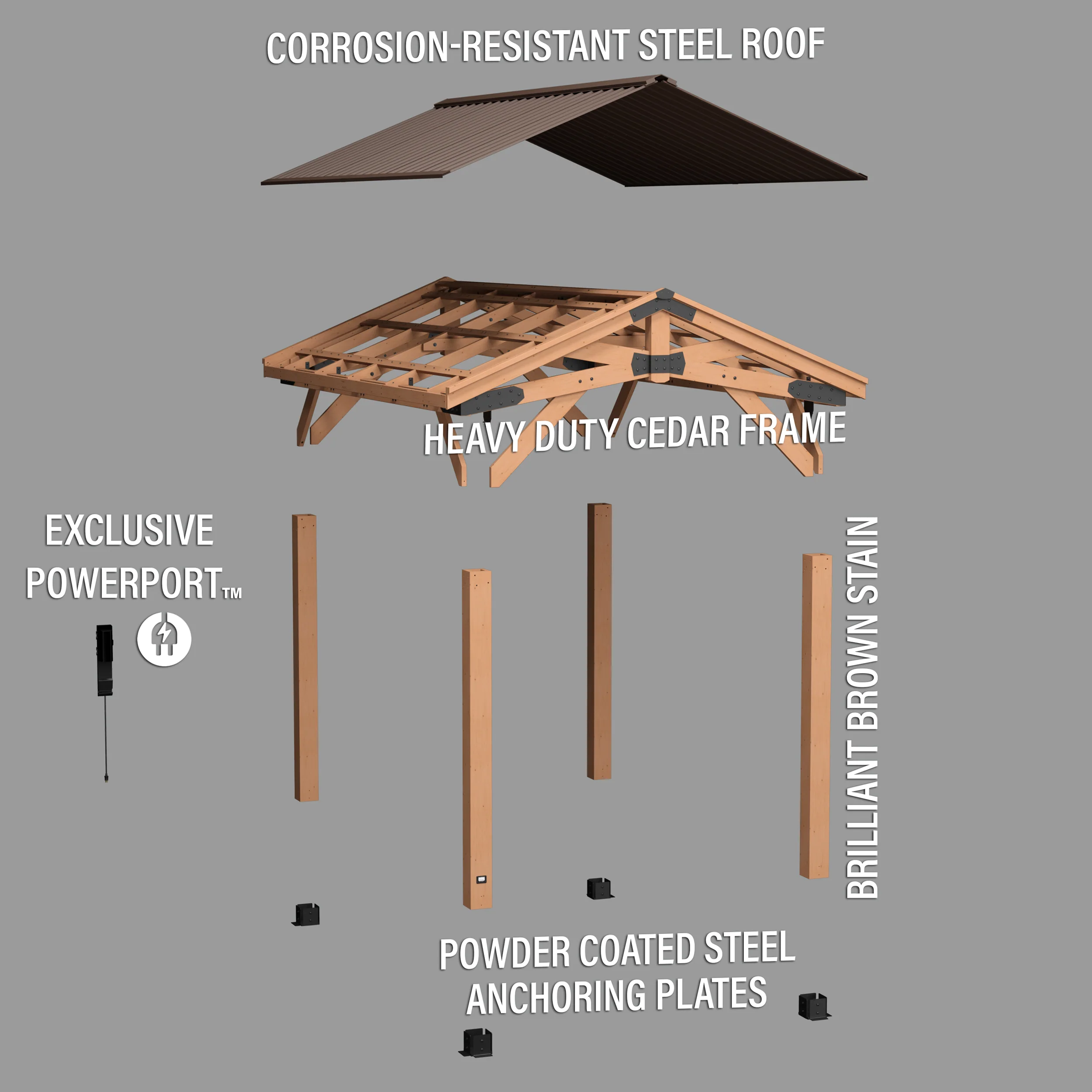 Norwood 14ft x 10ft Gazebo - Image 18