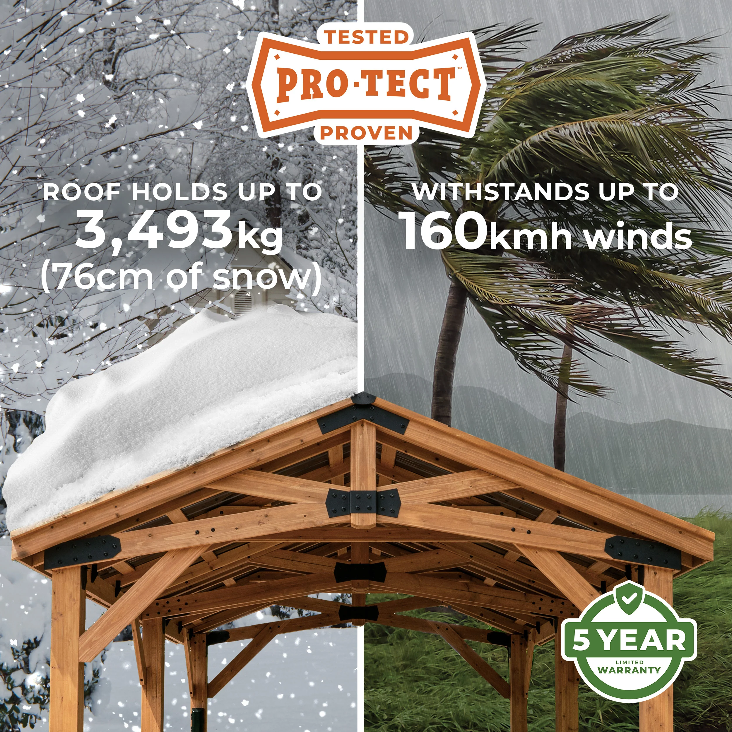 Norwood 14ft x 10ft Gazebo - Image 3