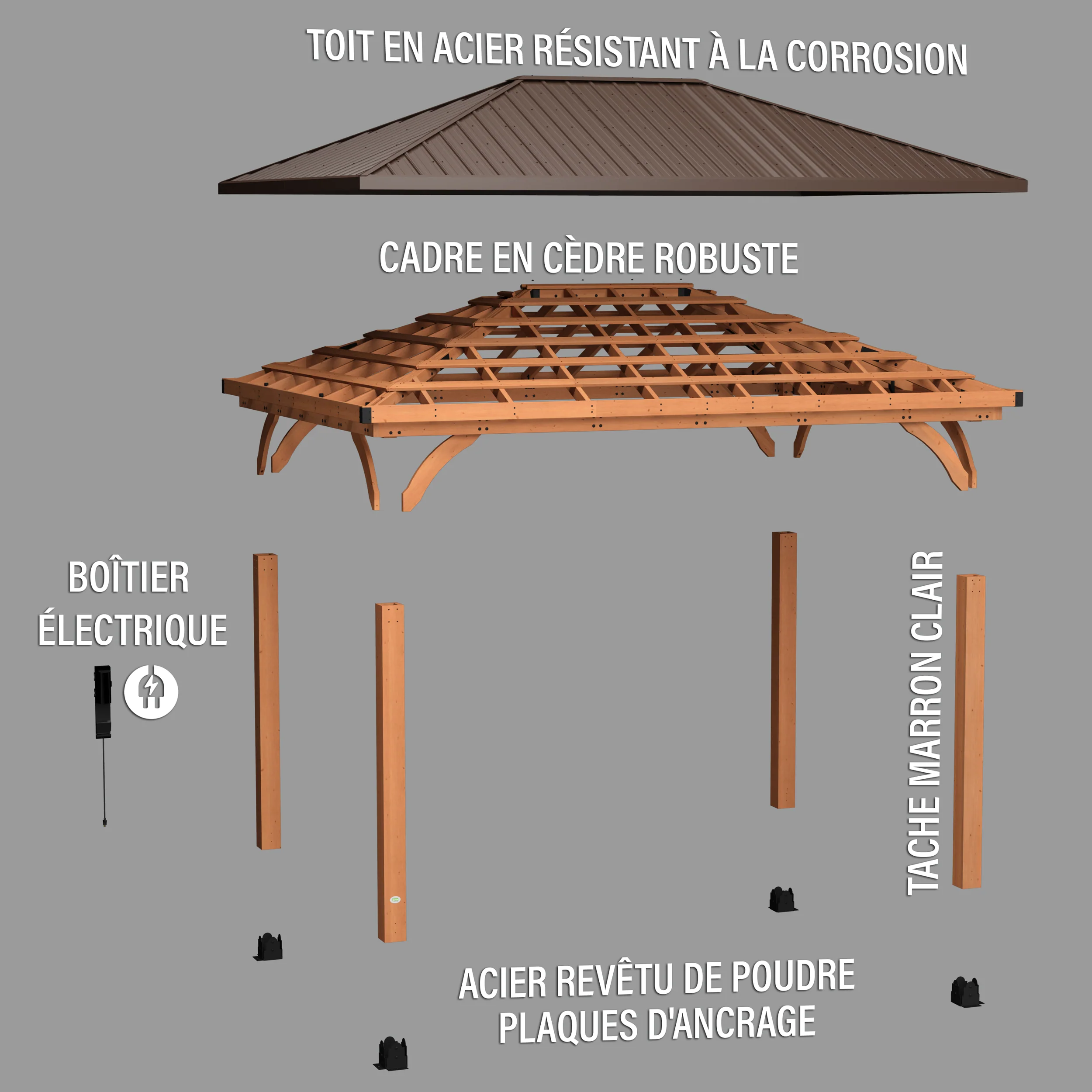 Barrington 16ft x 12ft Gazebo - Image 12