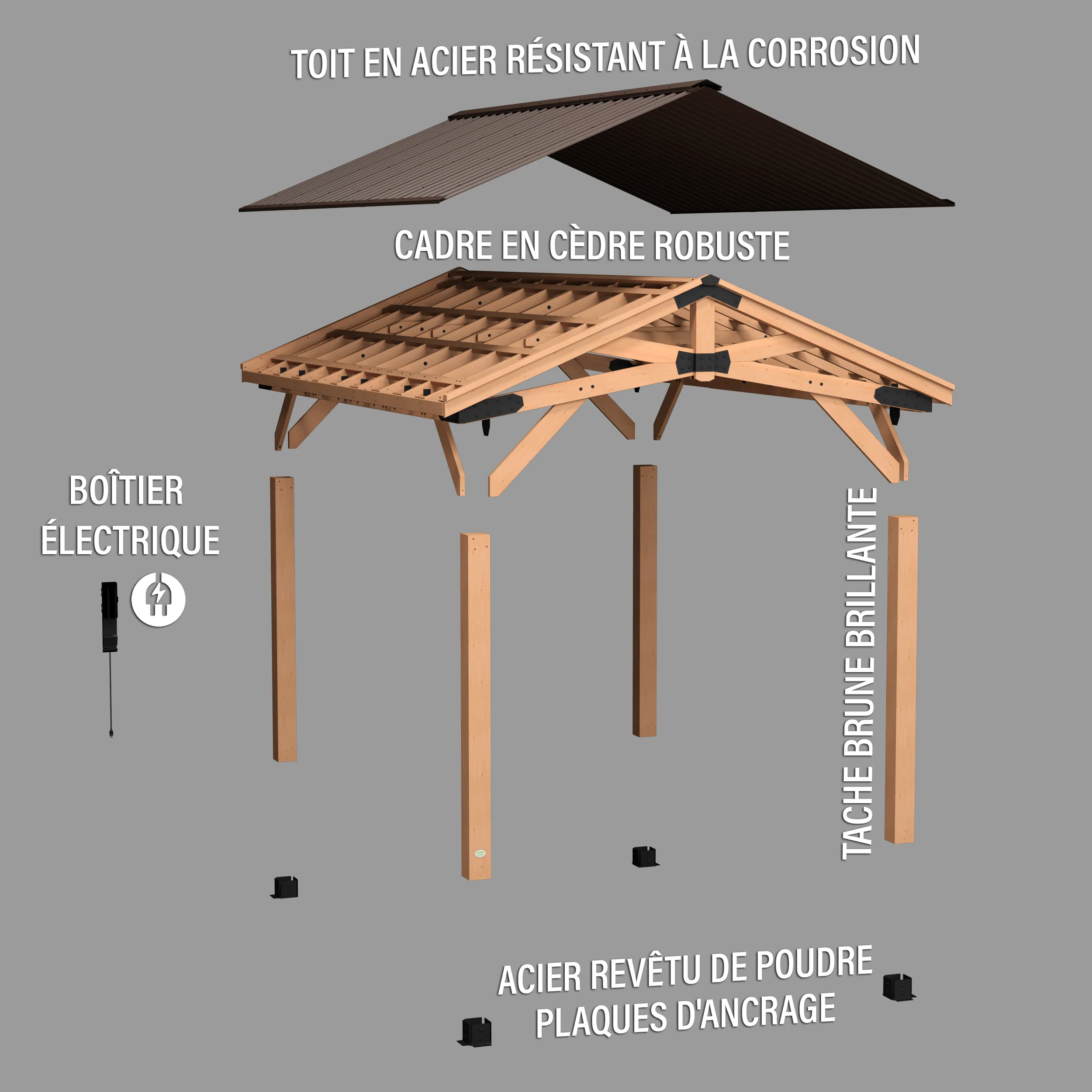 Norwood 16ft x 12ft Gazebo - Image 14