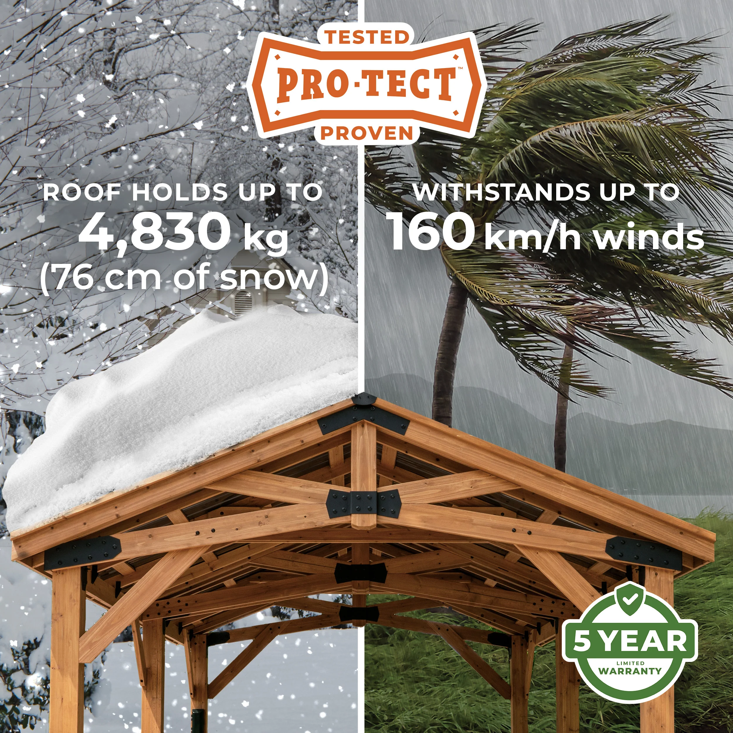 Norwood 16ft x 12ft Gazebo - Image 3