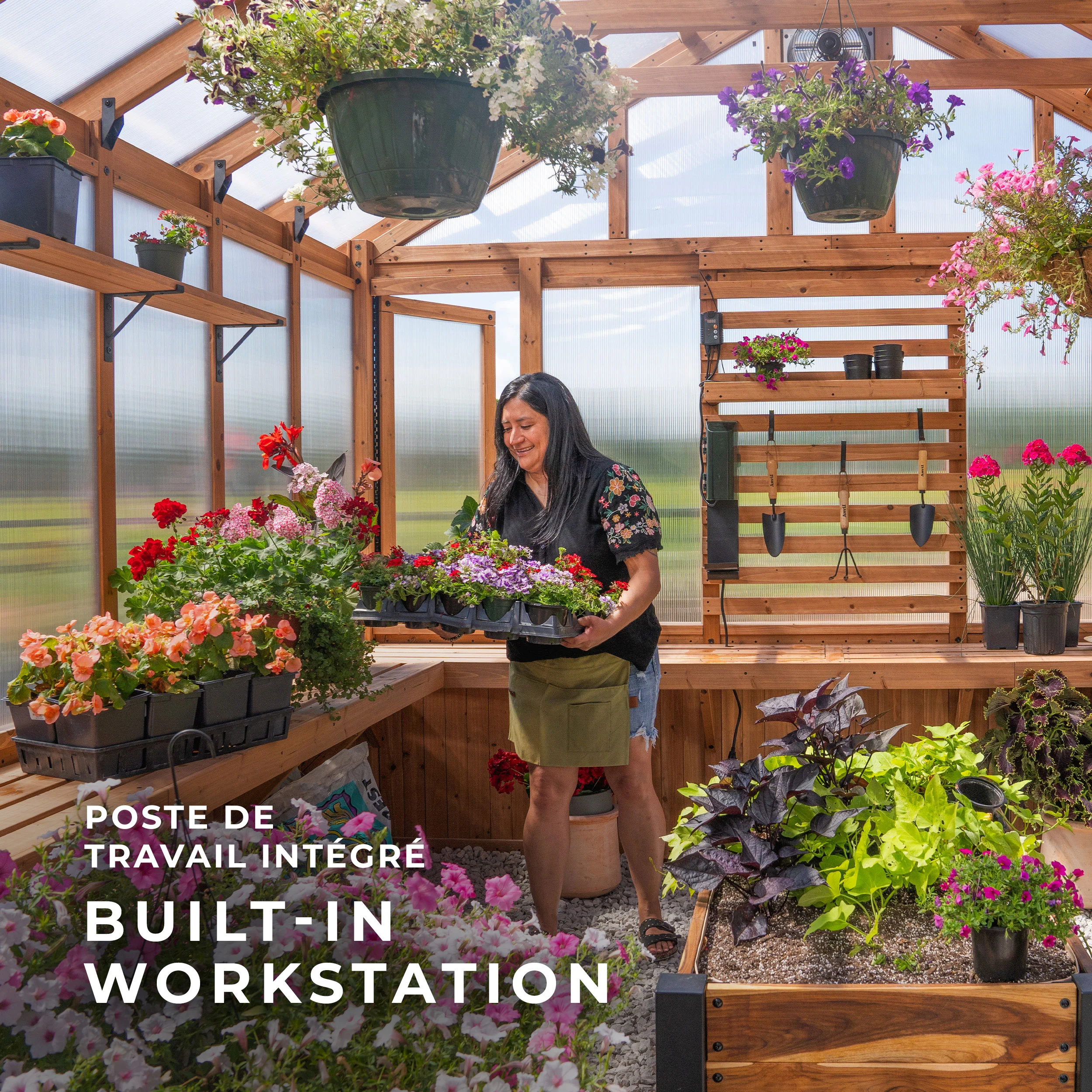 Bellerose XL Greenhouse (13ft x 11ft) - Image 10