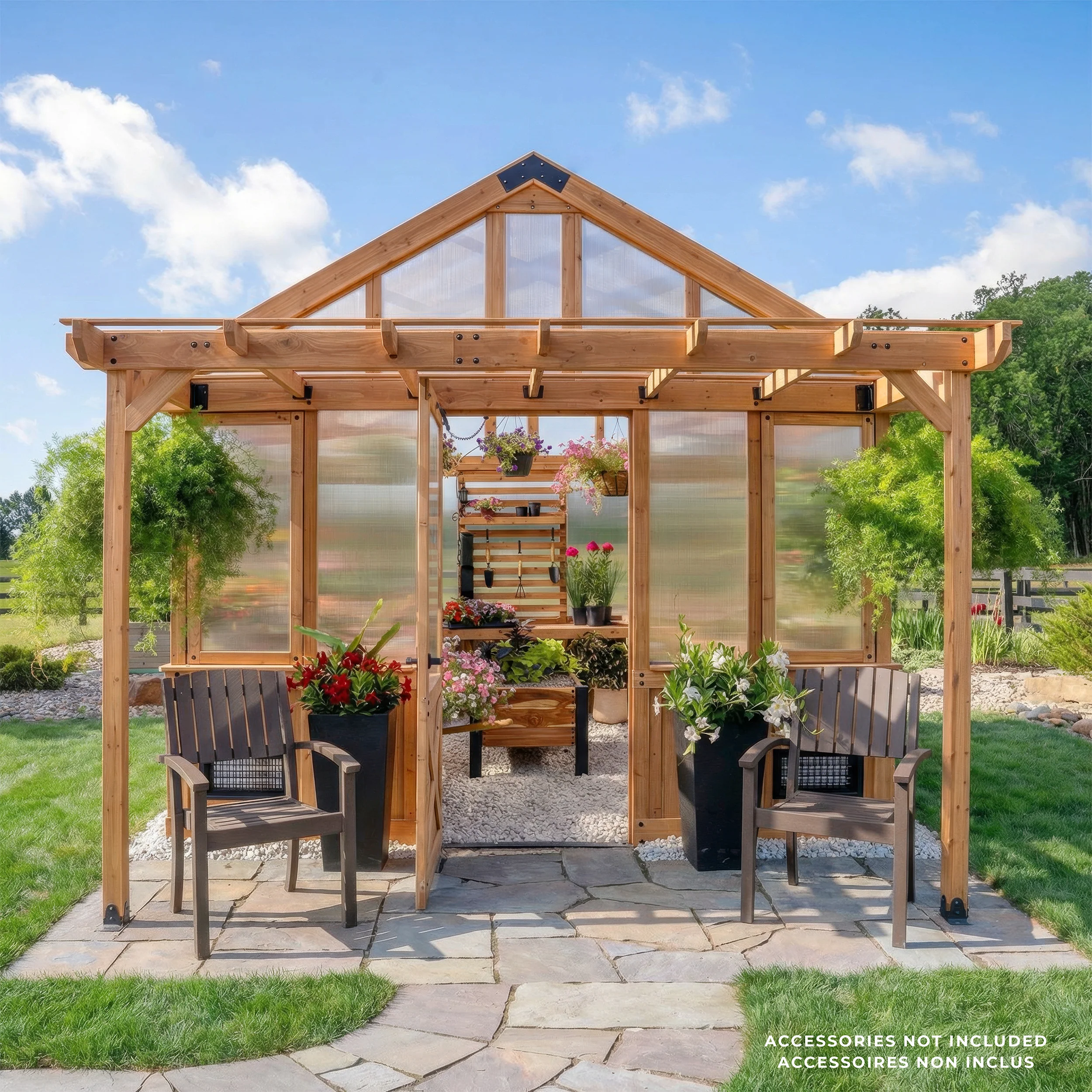Bellerose XL Greenhouse (13ft x 11ft) - Image 14