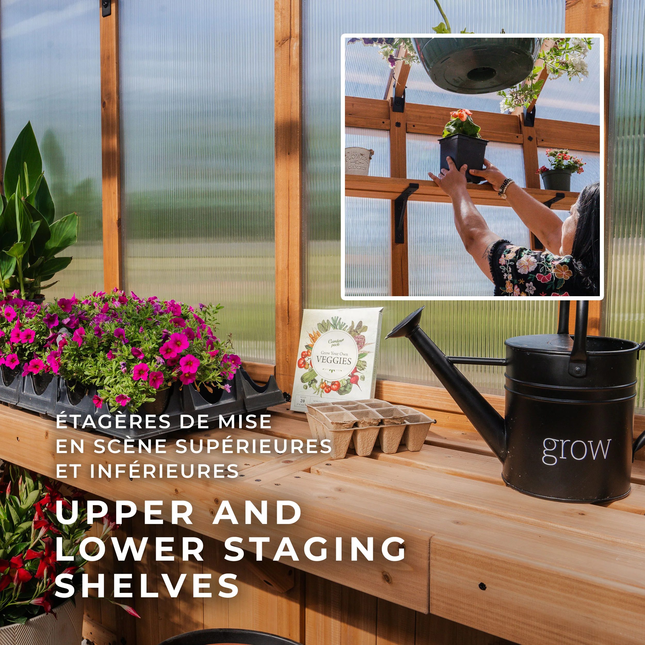 Bellerose XL Greenhouse (13ft x 11ft) - Image 7