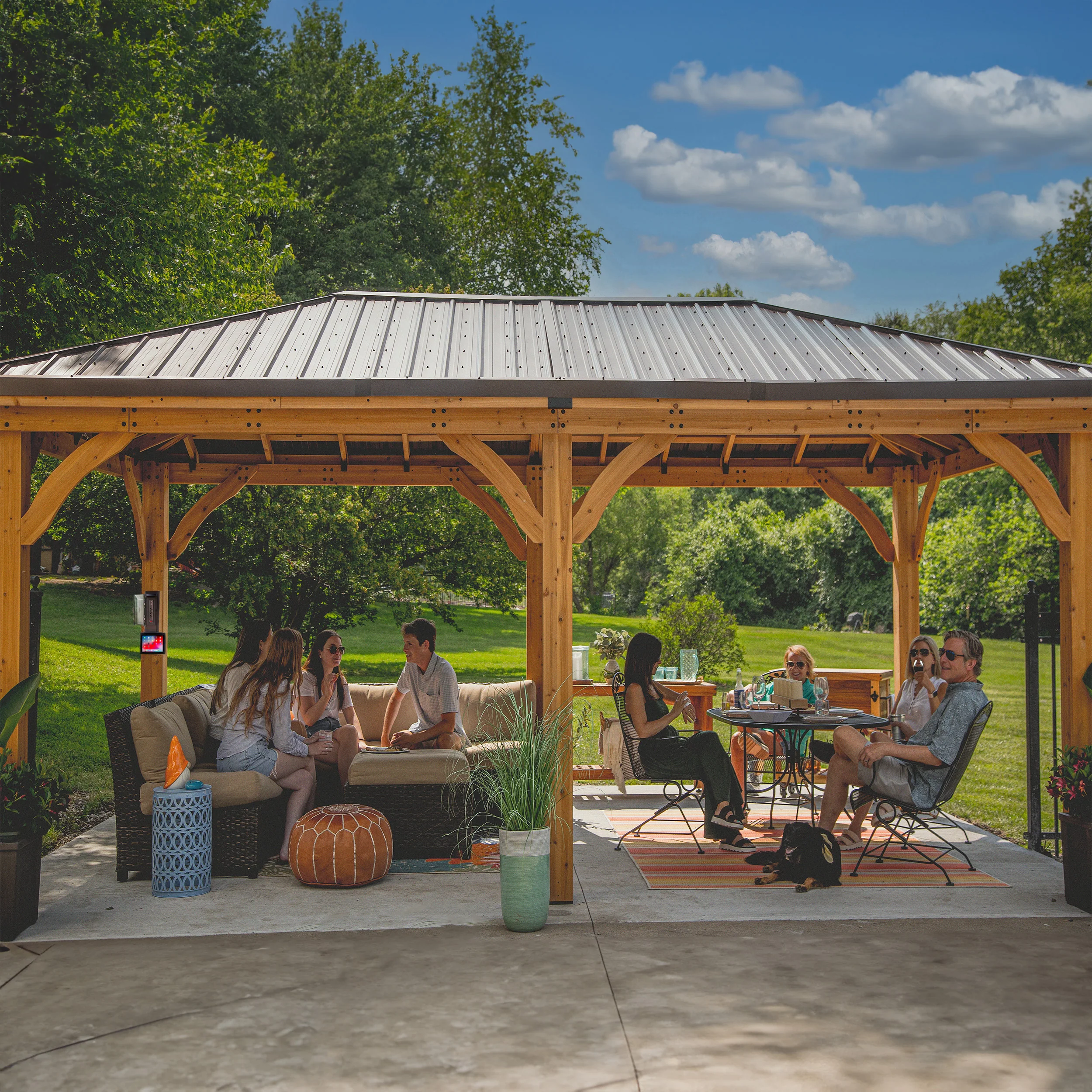 Barrington 20ft x 12ft Carport/Gazebo - Image 5