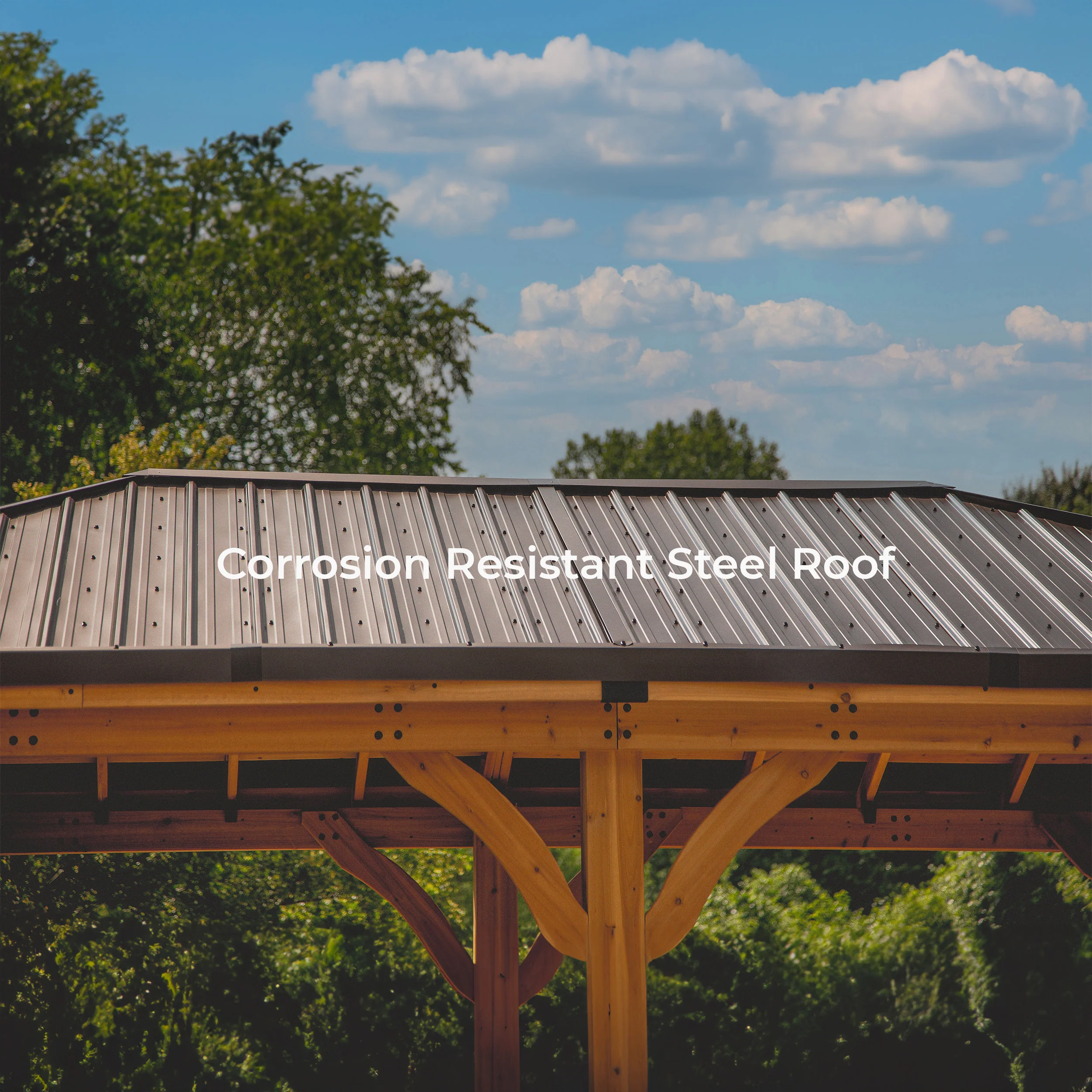 Barrington 20ft x 12ft Carport/Gazebo - Image 8