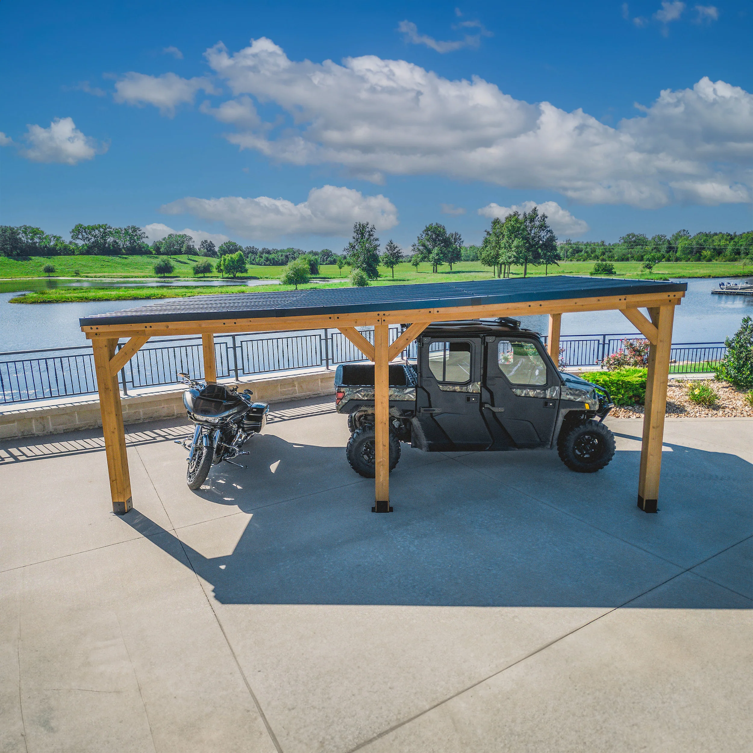 Kingsport 20ft x 12ft Carport - Image 8