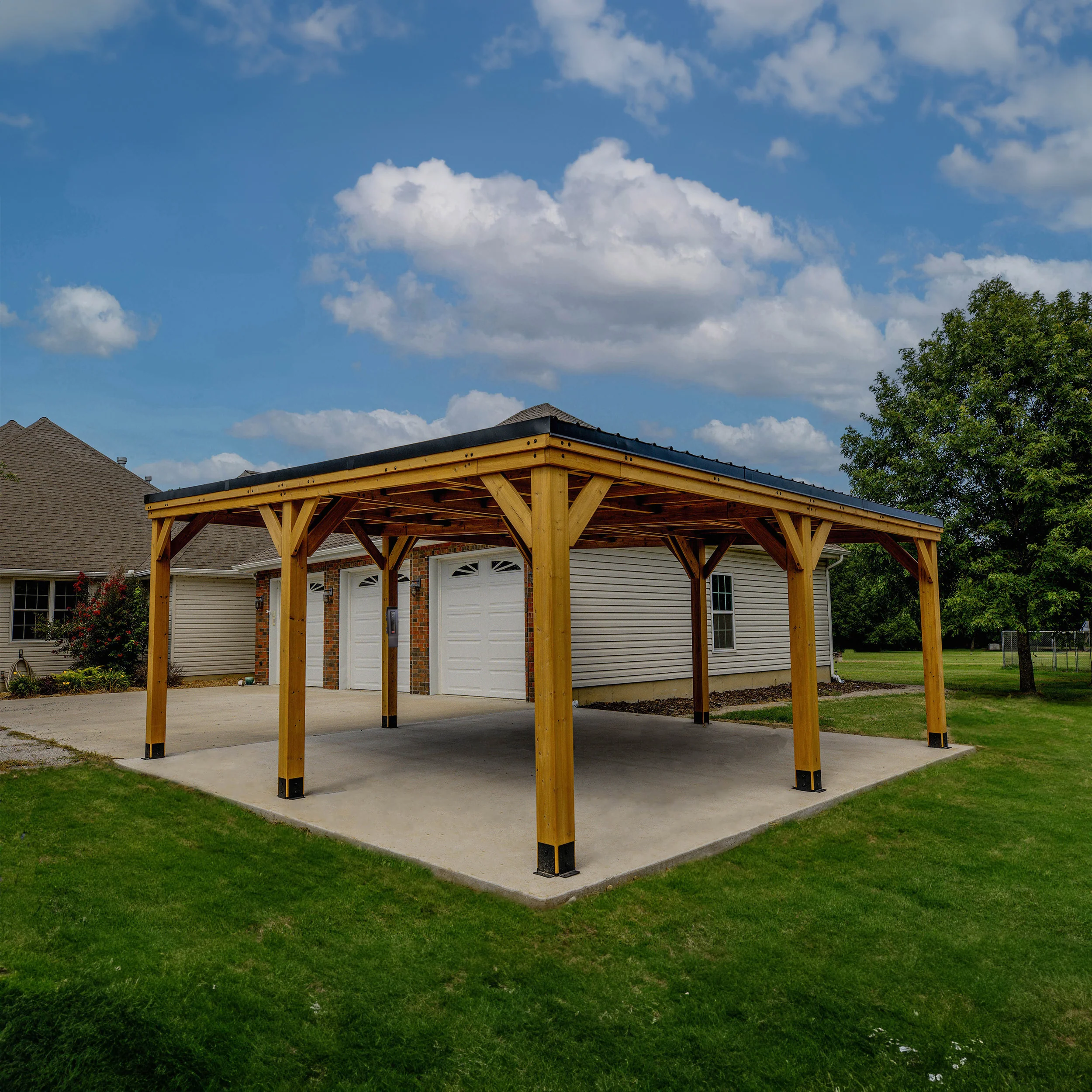 Kingsport 20ft x 20ft Carport - Image 5