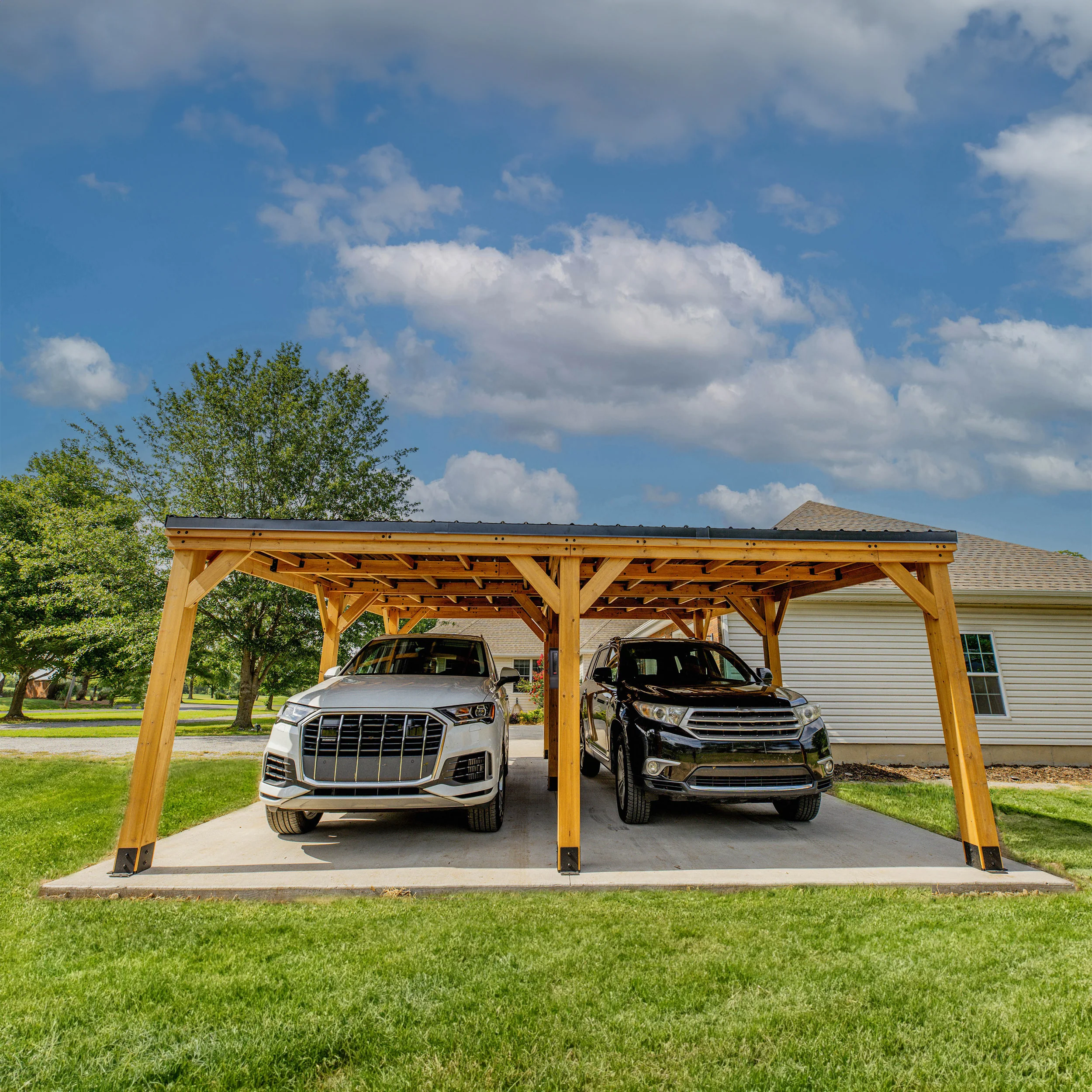 Kingsport 20ft x 20ft Carport - Image 6