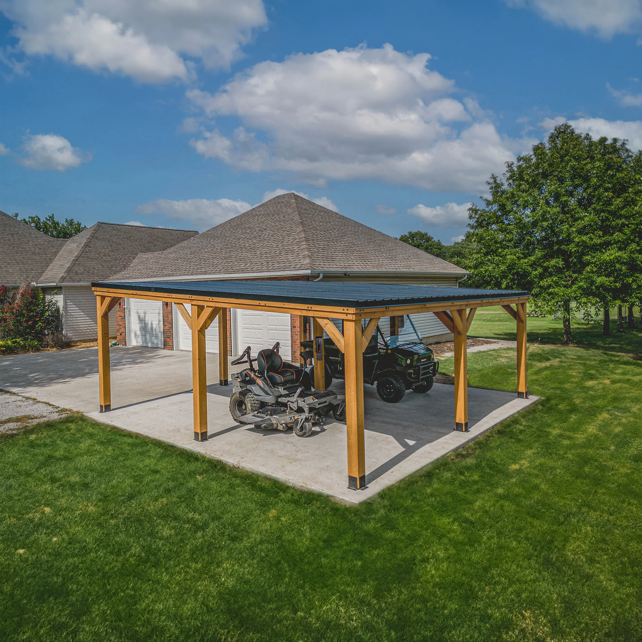 Kingsport 20ft x 20ft Carport - Image 8