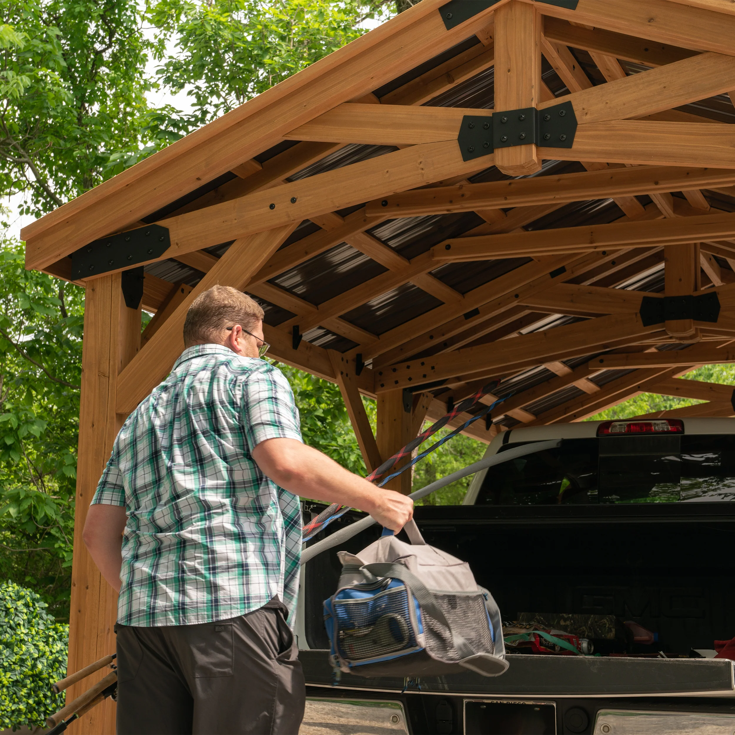 Norwood 24ft x 12ft Carport/Gazebo - Image 8