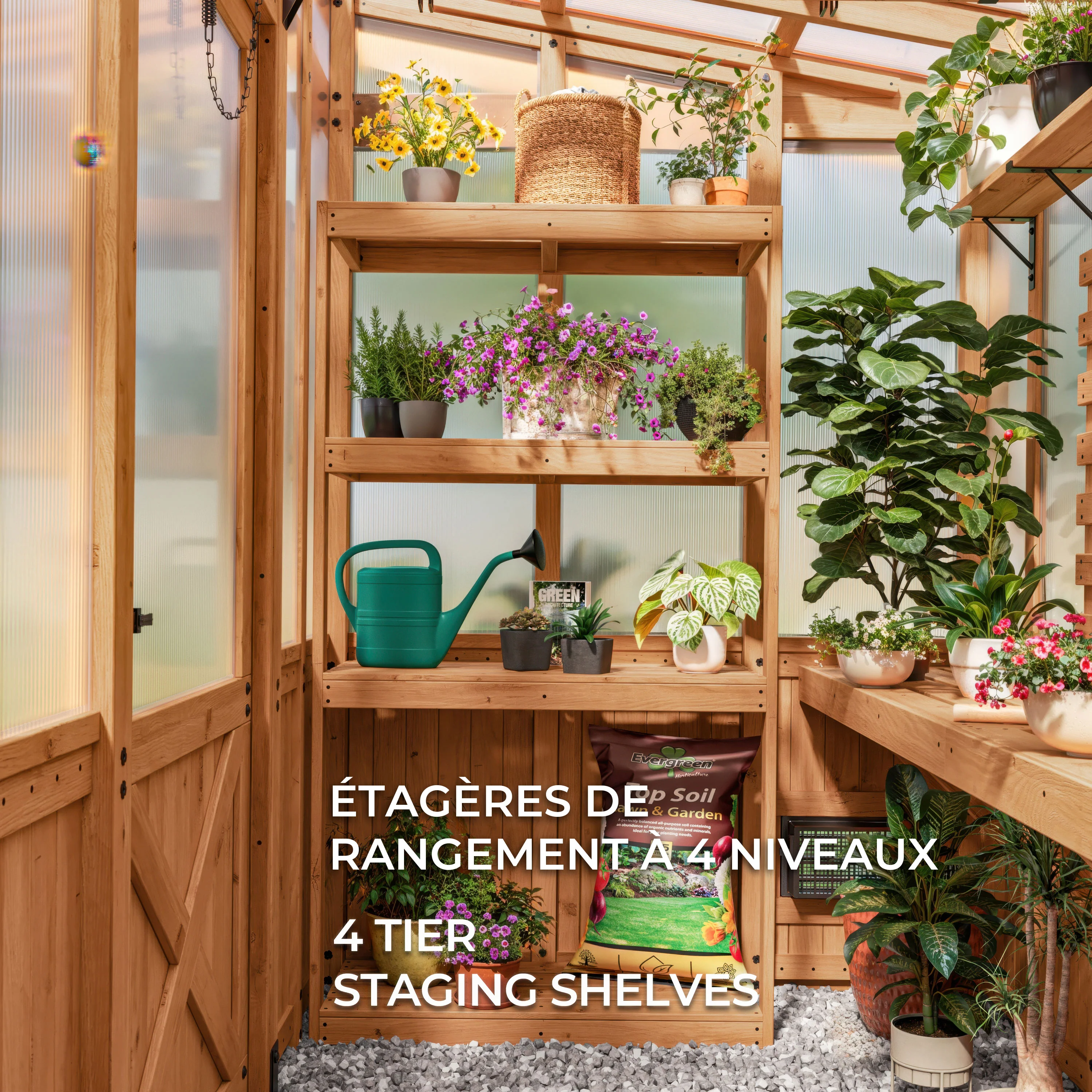 Poppy Greenhouse (9ft x 6ft) - Image 9