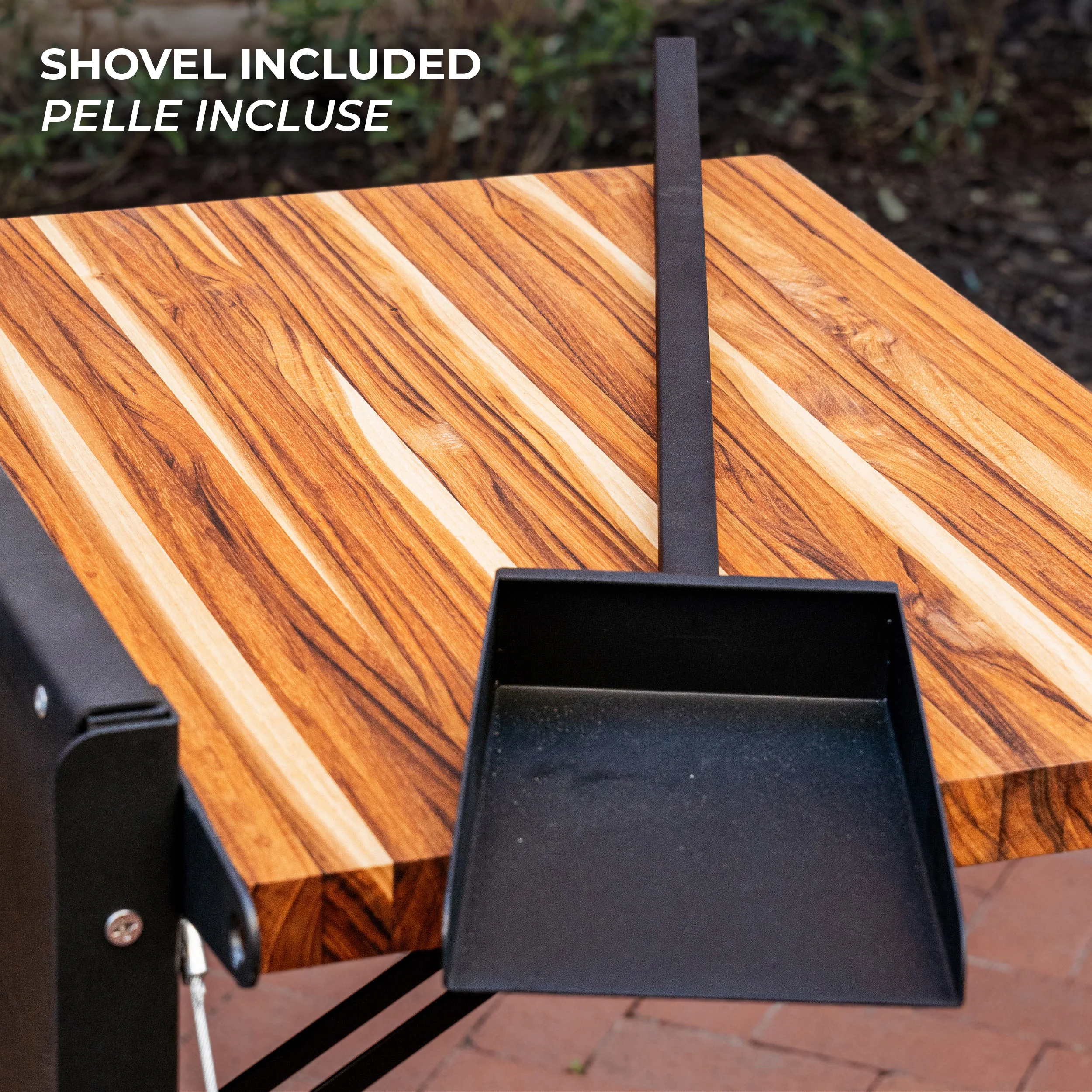 Premium Argentine/Santa Maria BBQ Grill with Wood Fire and Charcoal Grill - Image 9