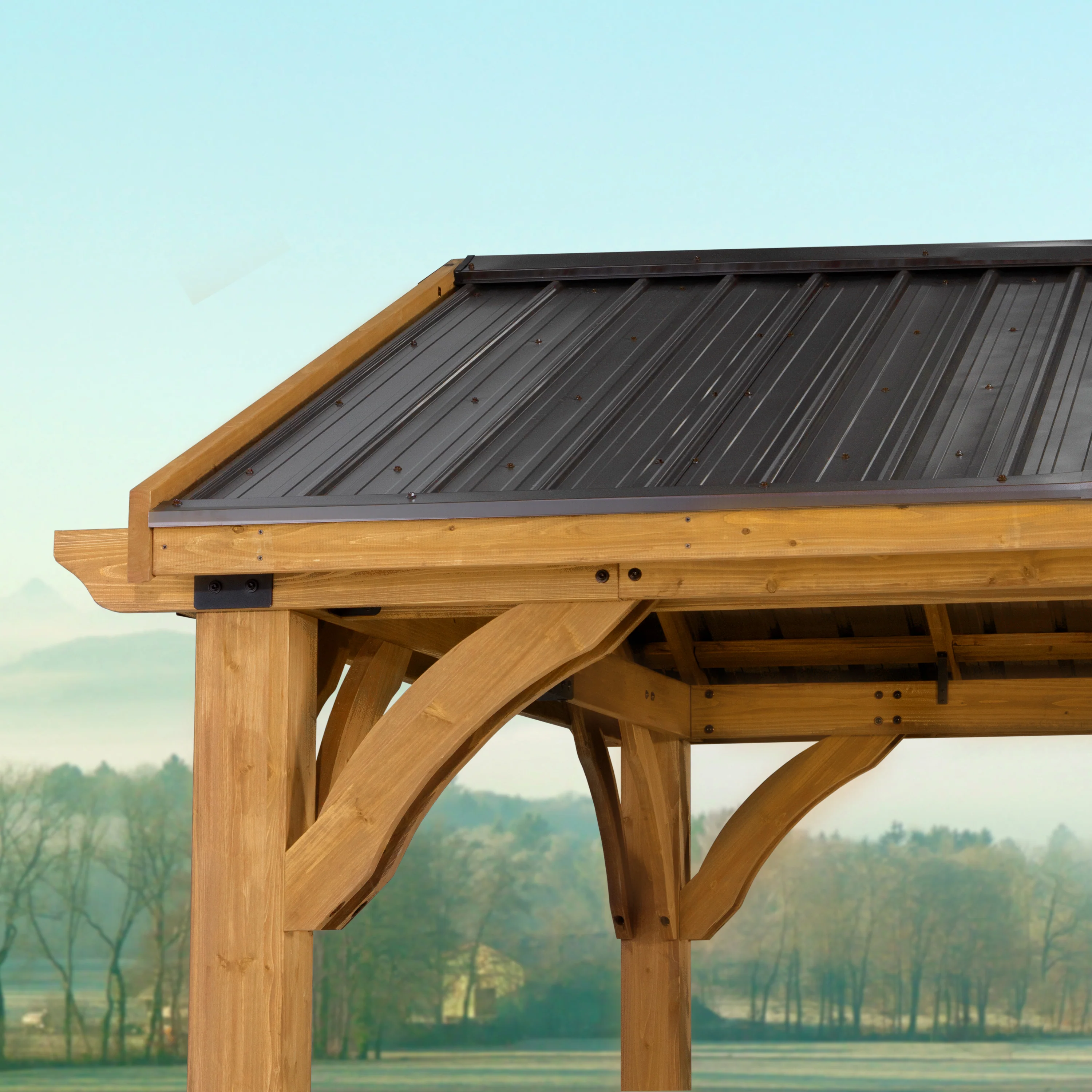 Arlington 12ft x 10ft Gazebo with Electric - Image 6