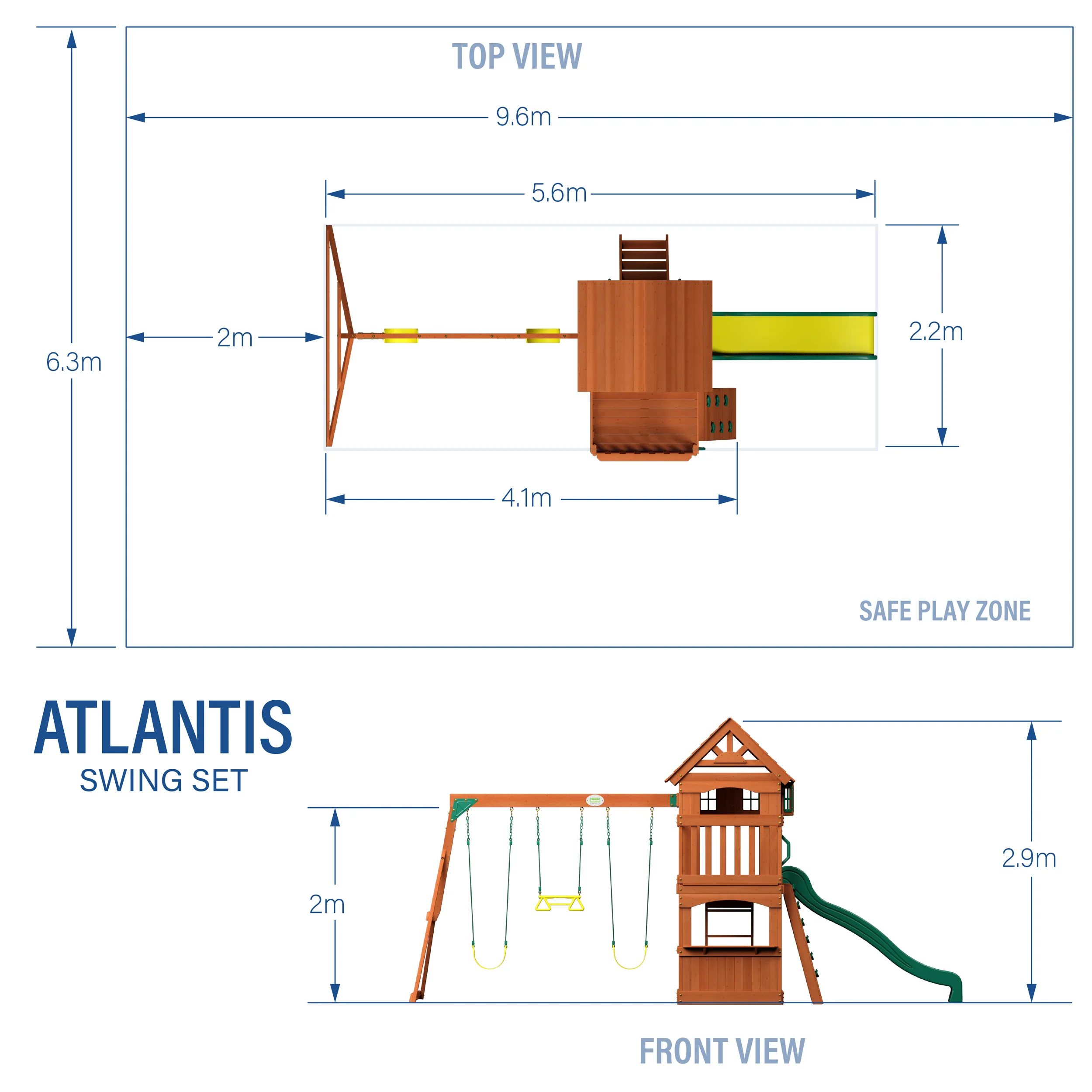 Atlantis Swing Set - Image 2