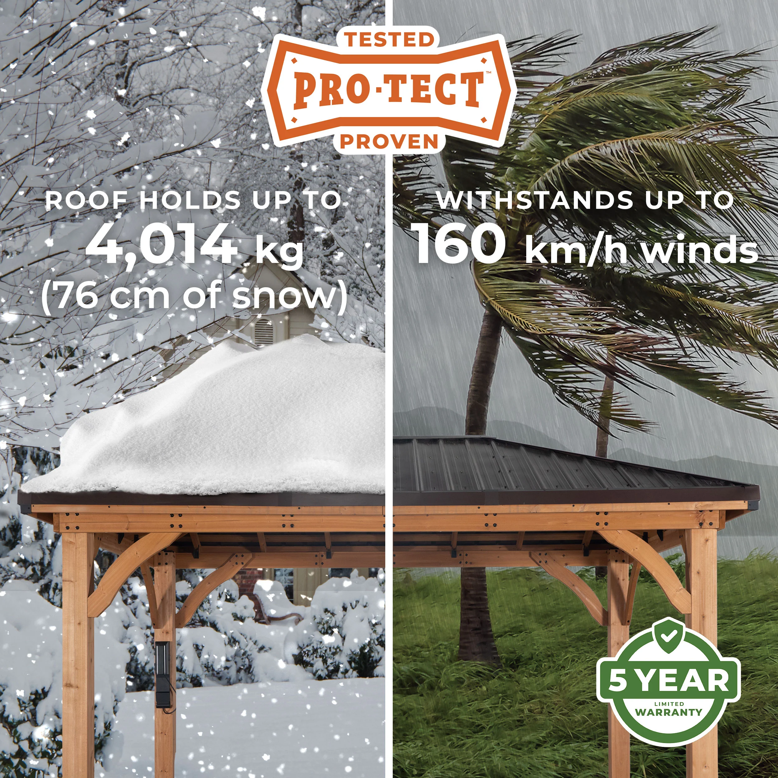Barrington 14ft x 12ft Gazebo - Image 3