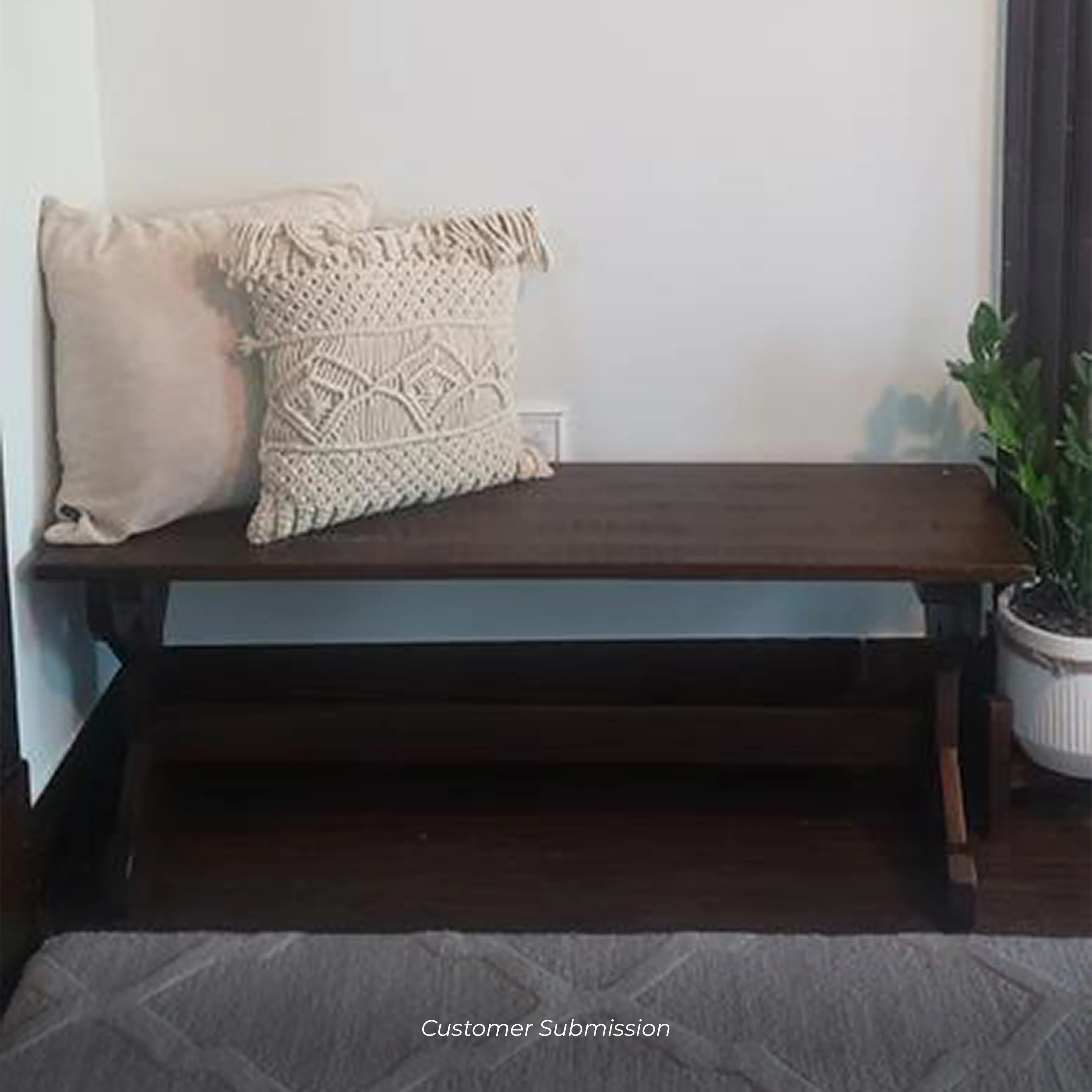 Farmhouse Bench - Image 4