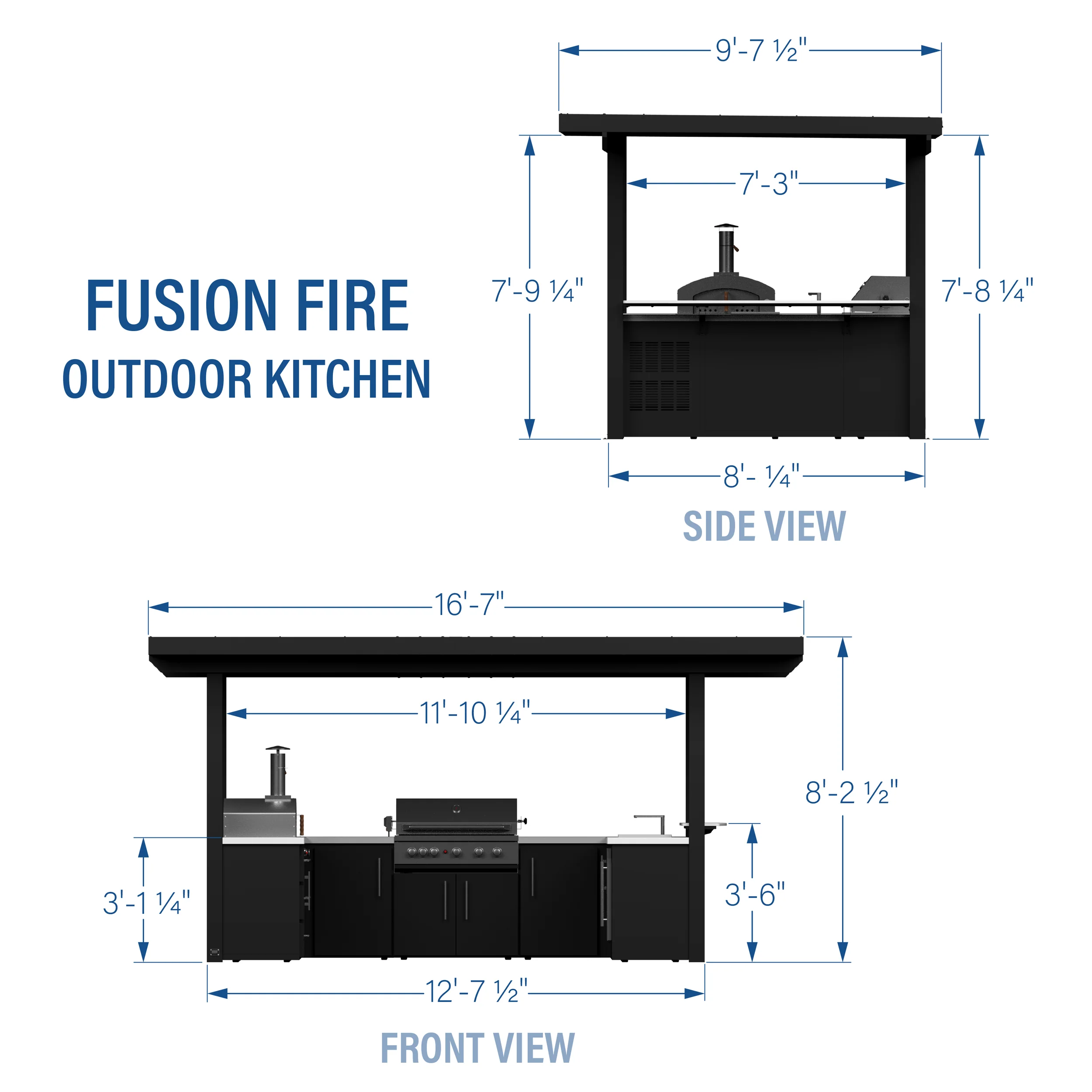 Fusion Fire Outdoor Kitchen - Image 23