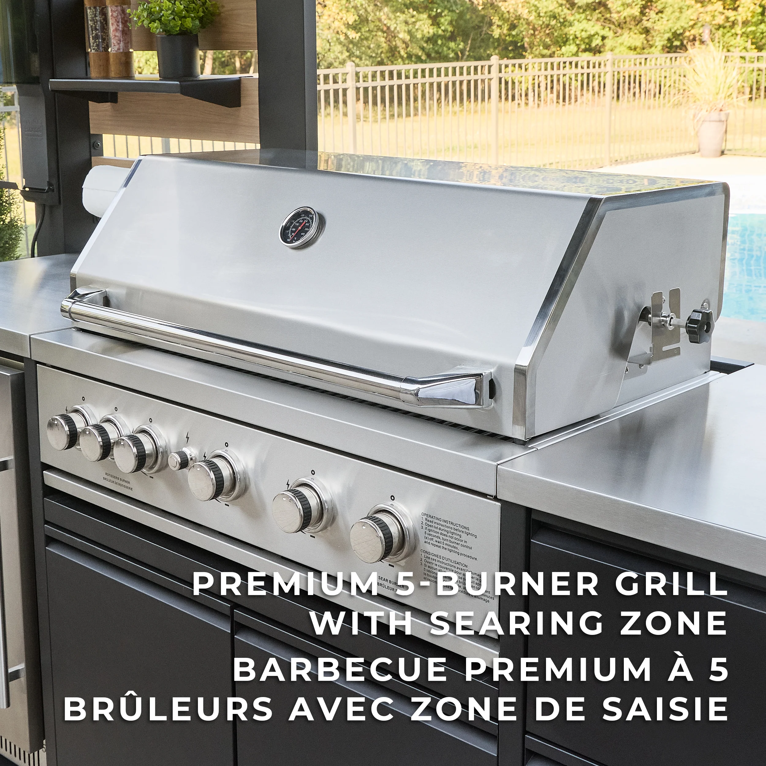 Fusion Flame 2 Outdoor Kitchen - Image 4