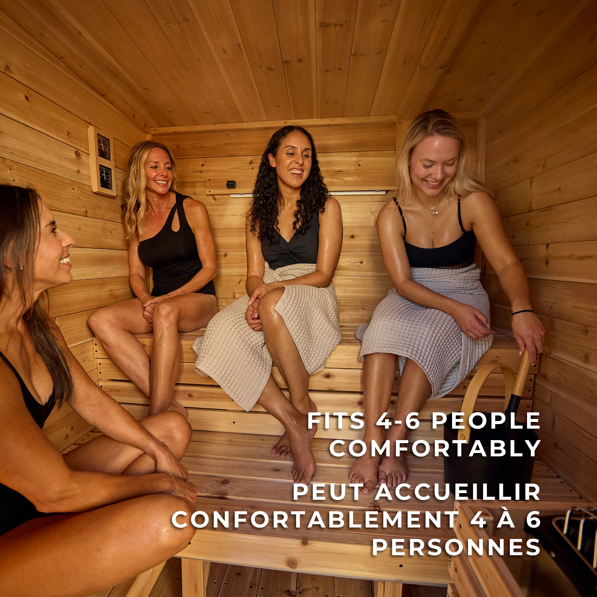 Henley Outdoor Cabin Sauna – 4-6 Person - Image 8