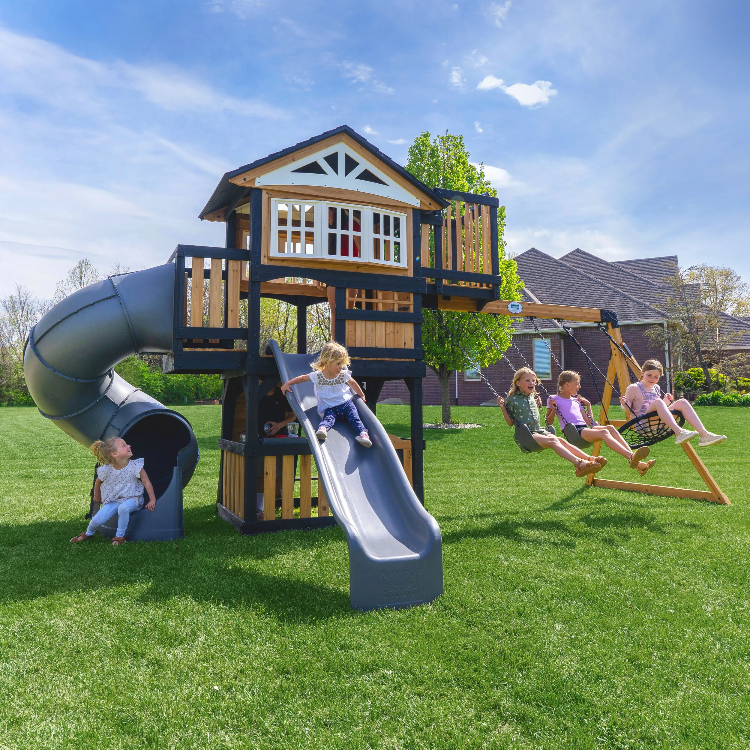 Magnolia Falls Swing Set