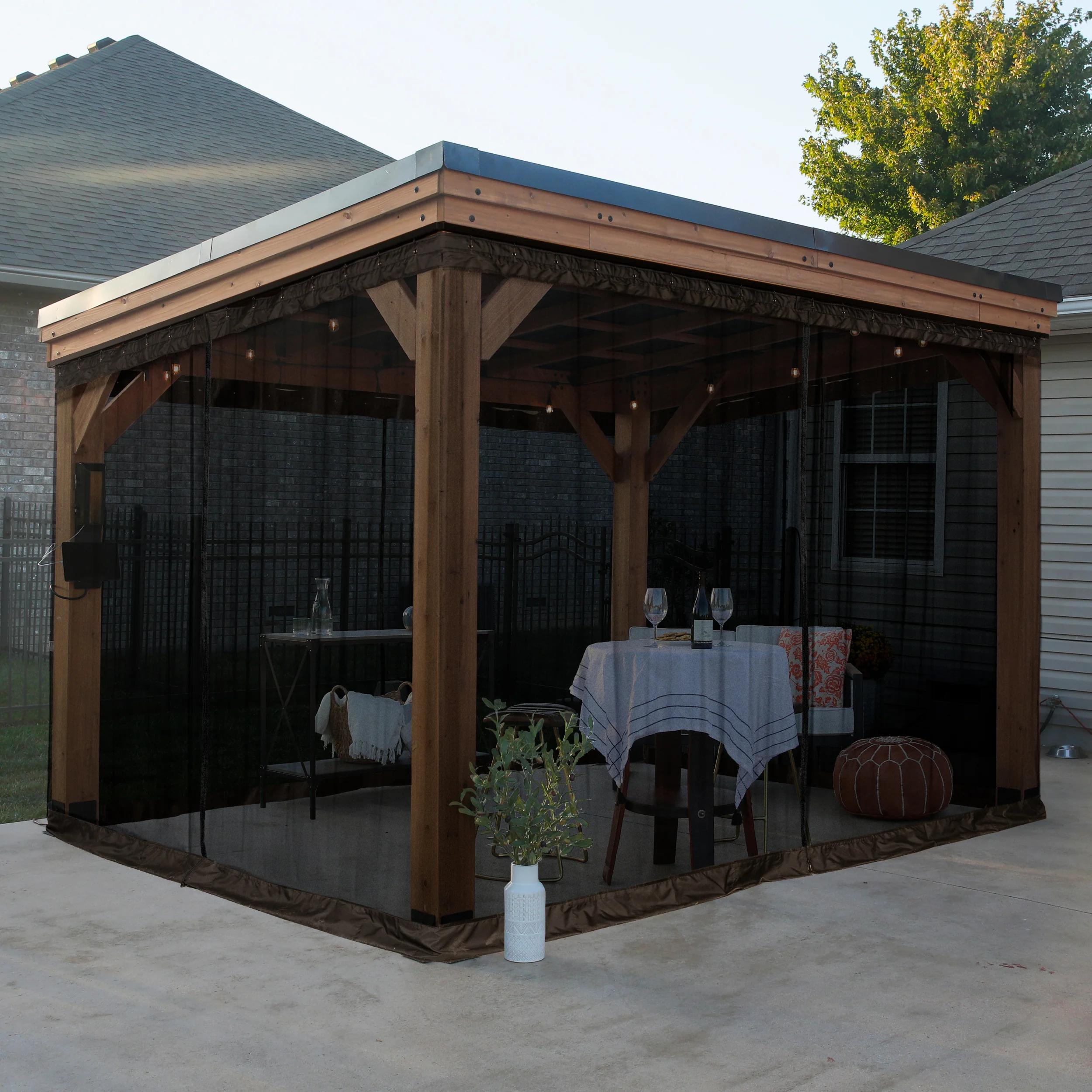 Mosquito Netting Kit-Arcadia Gazebo - Image 9