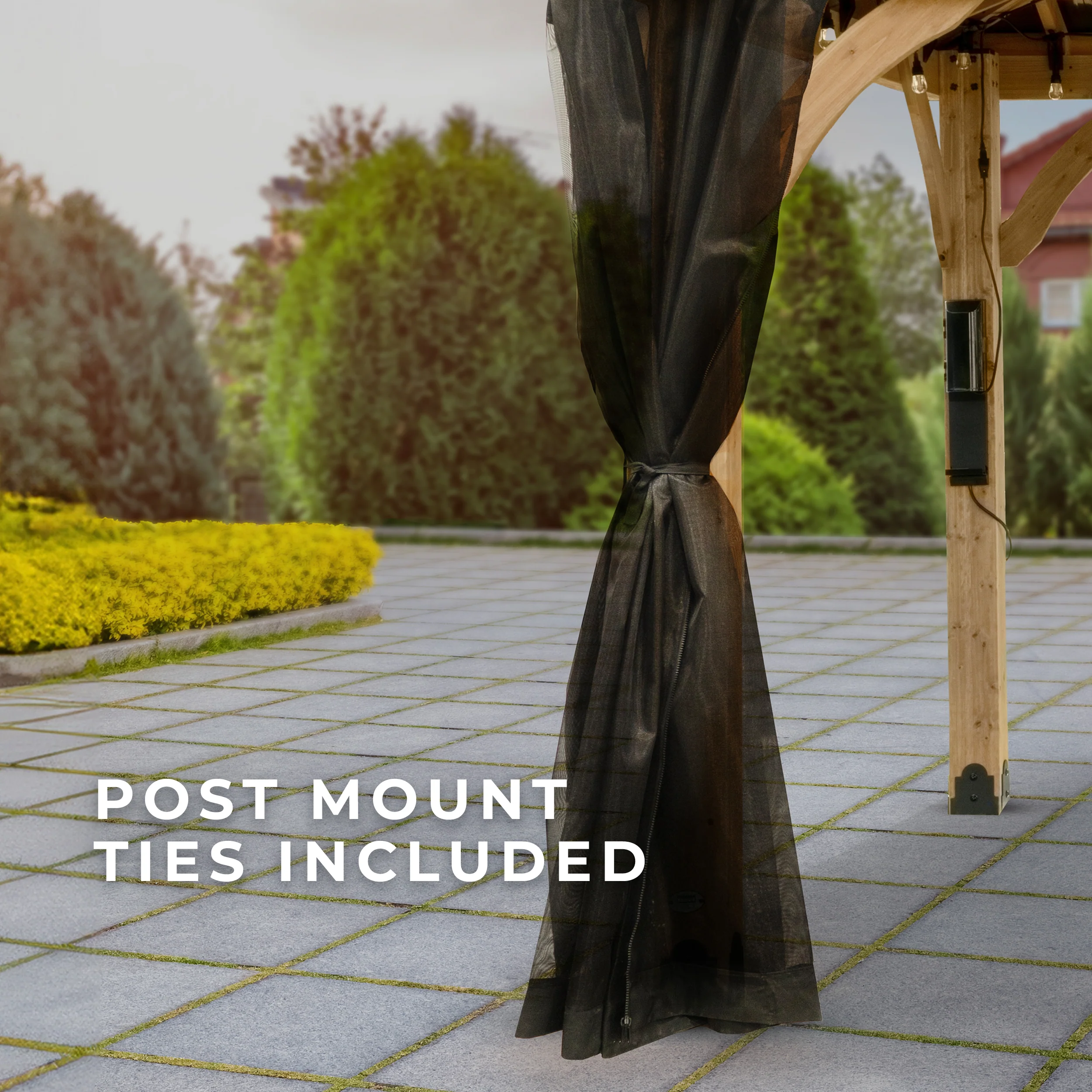 Mosquito Netting Kit-Norwood Gazebo - Image 8