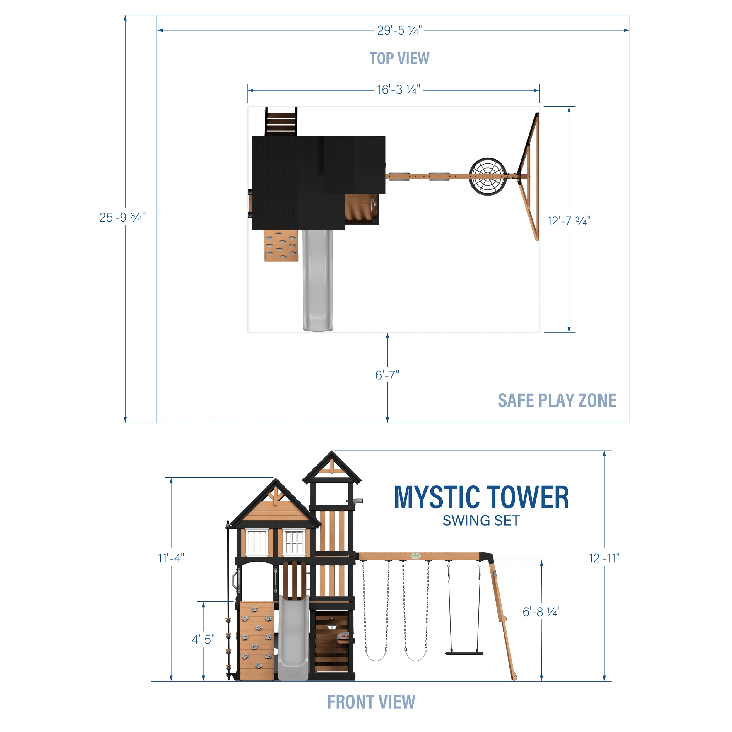 Mystic Tower Swing Set - Image 19