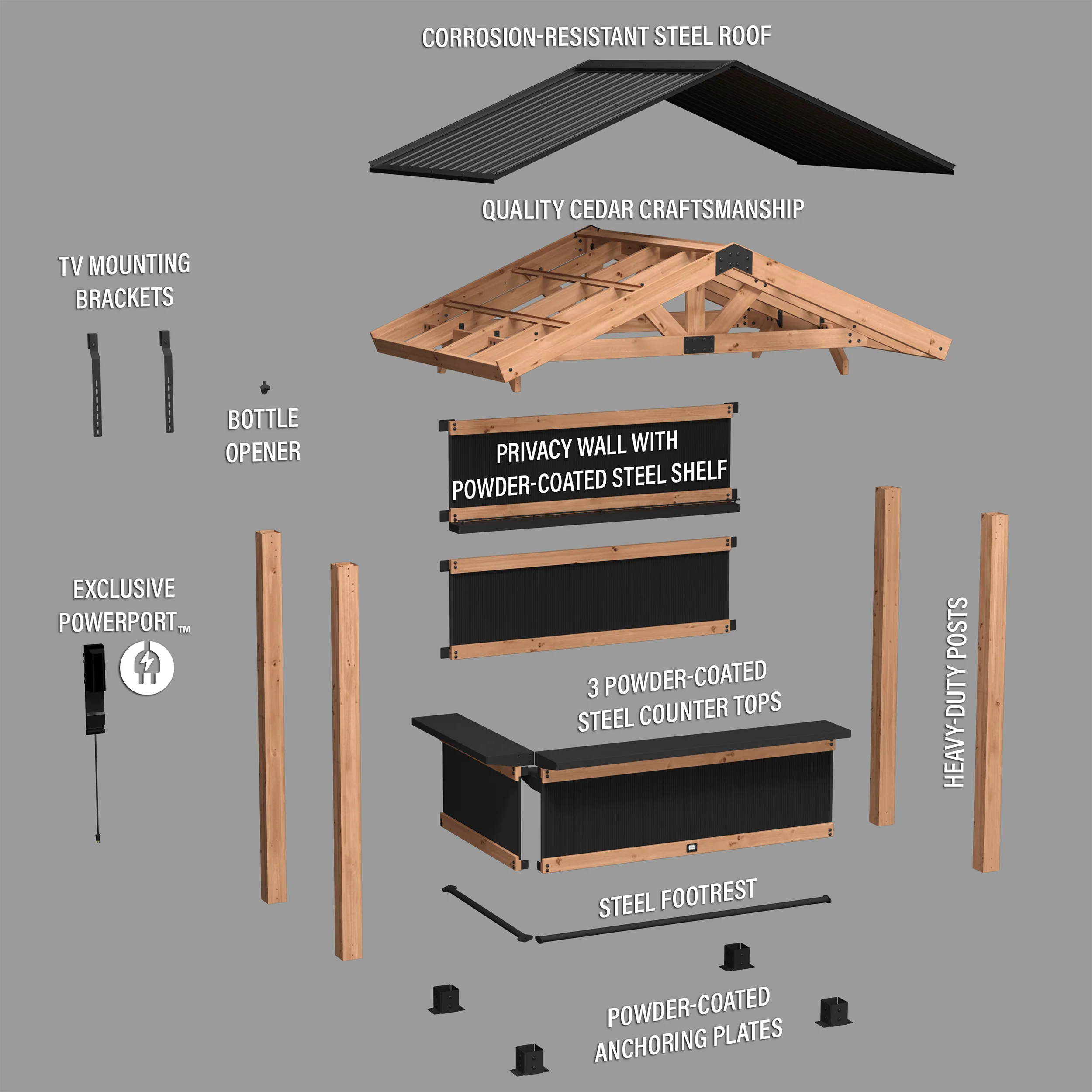 Palisade Outdoor Bar - Image 16
