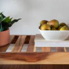 Potting Table/Bench/Serving Bar - Acacia Wood - Image 13