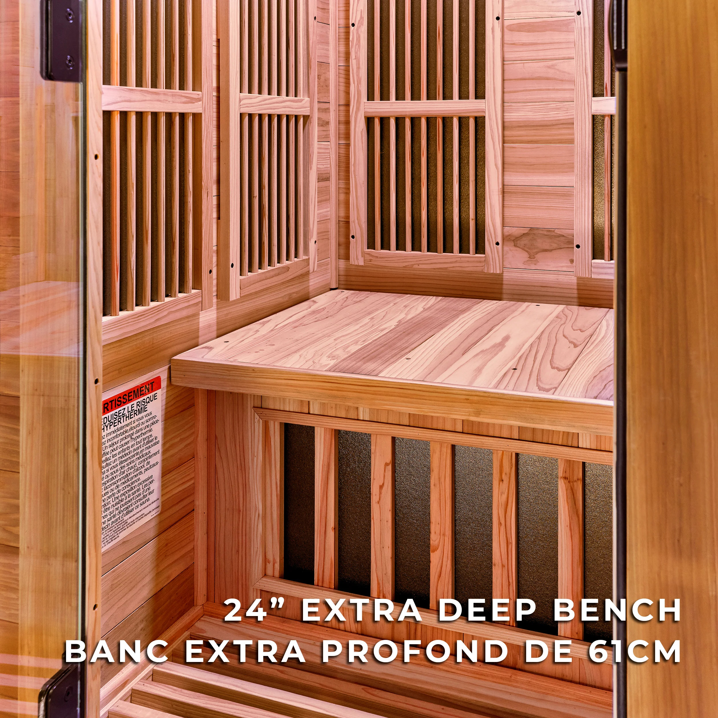 Rylan Indoor Infrared Sauna – 1 Person - Image 7