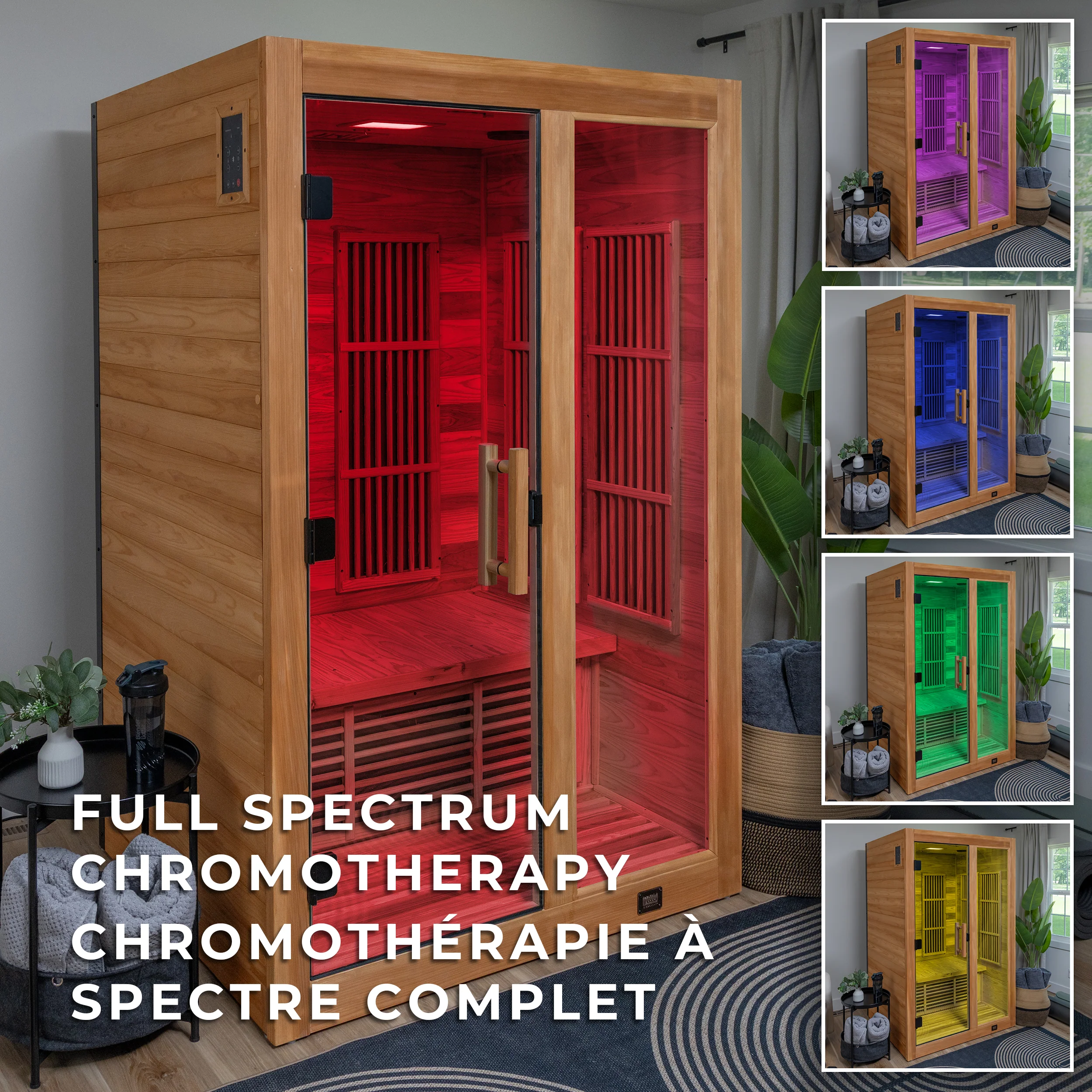 Rylan Indoor Infrared Sauna – 2 Person - Image 10