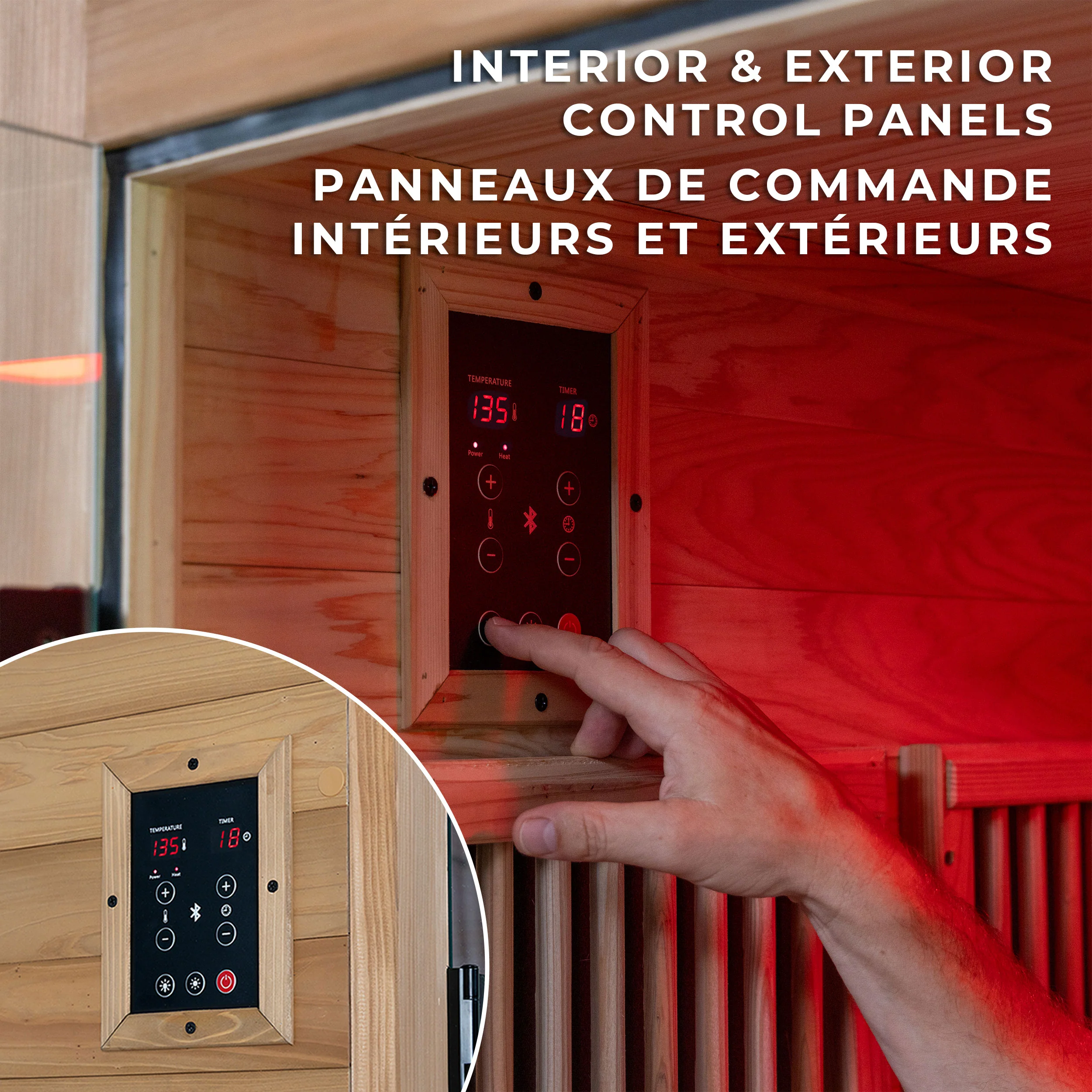 Rylan Indoor Infrared Sauna – 2 Person - Image 8