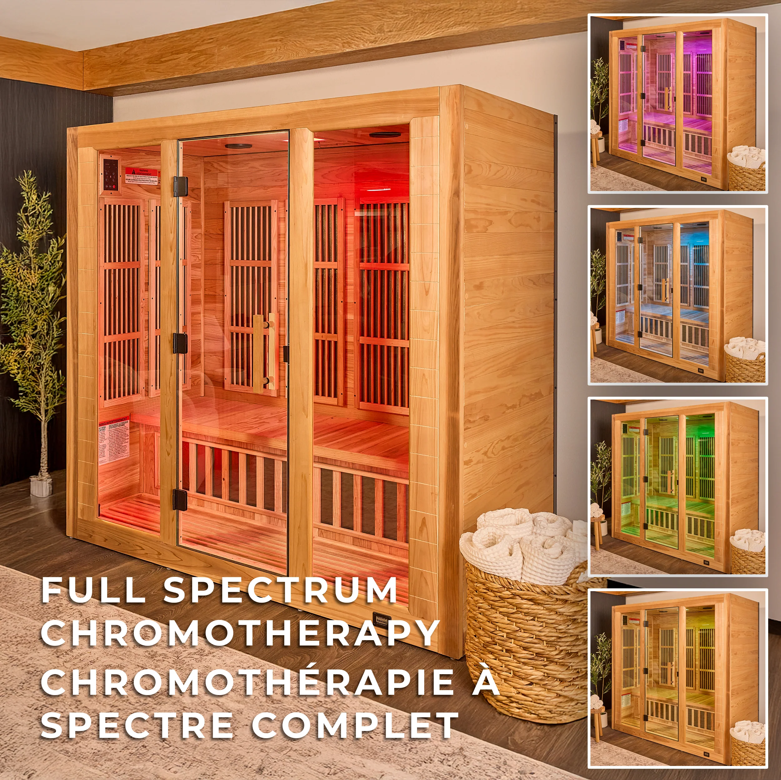 Rylan Indoor Infrared Sauna – 4 Person - Image 10