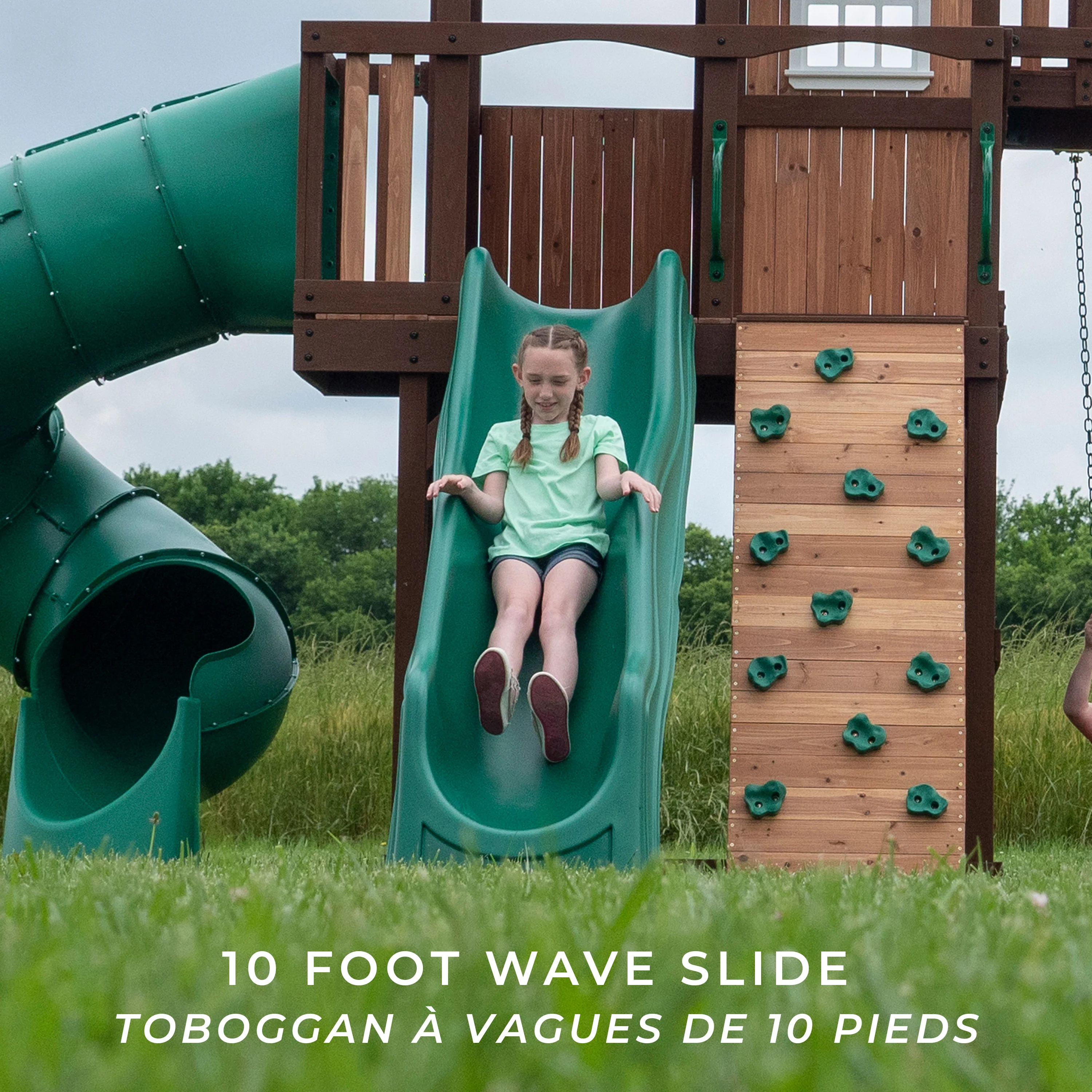 Skyfort III Swing Set - Image 6