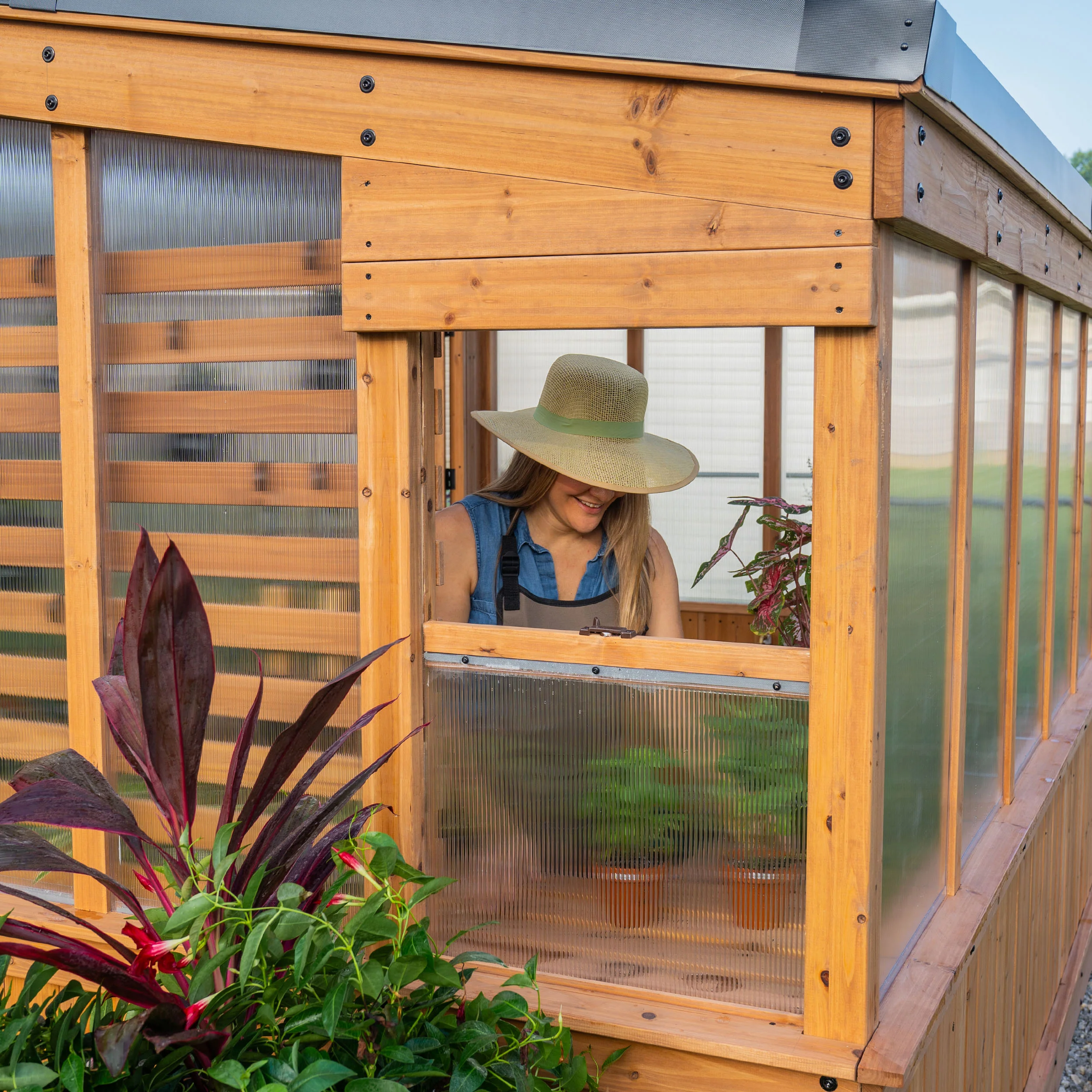 Zalie Greenhouse (12ft x 7ft) - Image 12
